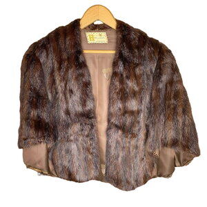 Howland’s Bridgeport Brown Fur Stole